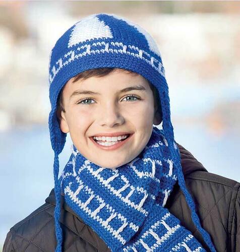 Leisure Arts Crochet Hats Scarves For Kids The Ribbon Rose