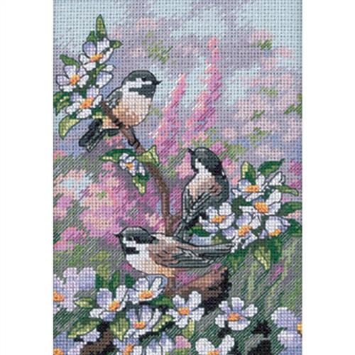 Dimensions Chickadees - Cross Stitch Kit