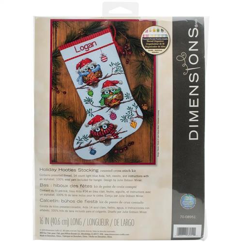 Winnie the Pooh Cross Stitch Stocking Kit: Includes: Thread, 14