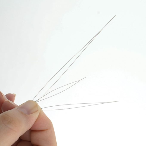 The Beadsmith Big Eye Beading Needles - 6 Pack of Assorted sizes