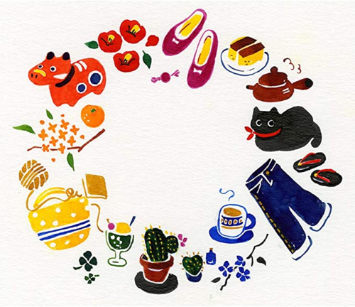 KURETAKE Cambio Tambien Brush Pen Set 2