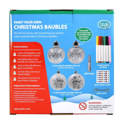 Boyle Christmas Baubles Kit