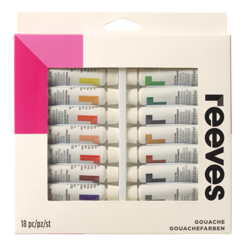 Reeves Gouache 10ml Set/18