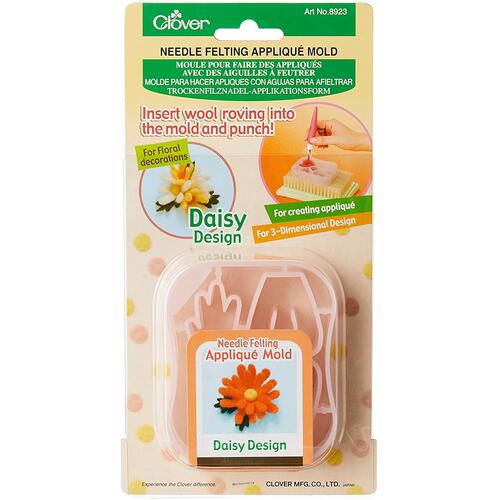 Clover Needle Felting Mold The Ribbon Rose