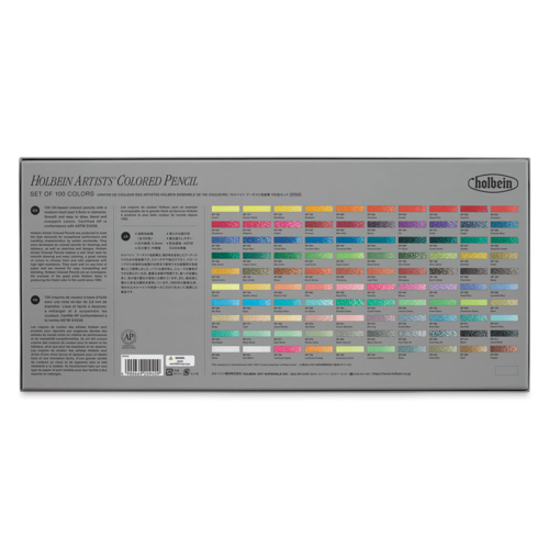 Holbein Artists' Coloured Pencil Set of 100