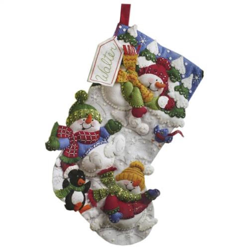 Personalized Christmas Stockings & Bucilla Kits