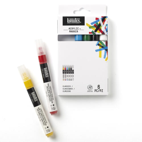 Liquitex Acrylic Marker Set/6 Classic