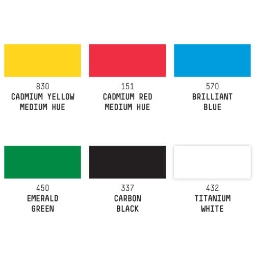 Liquitex Acrylic Marker Set/6 Classic