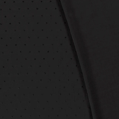 Nooteboom Woven Cotton Dobby (Poplin) 130gsm #19280 - Colour 69 - Black