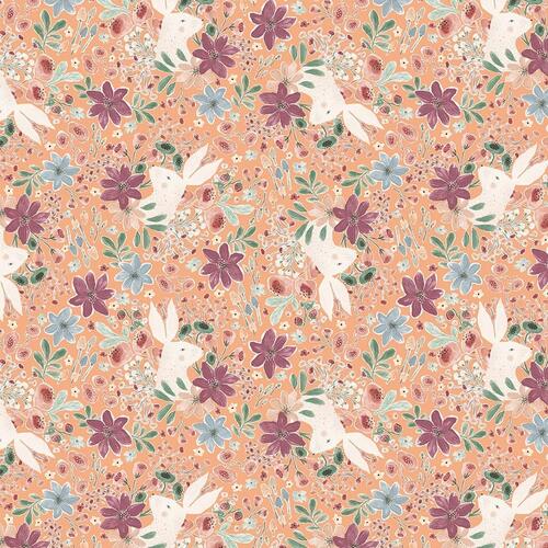 Figo Thicket & Bramble - Rabbits Coral | The Ribbon Rose
