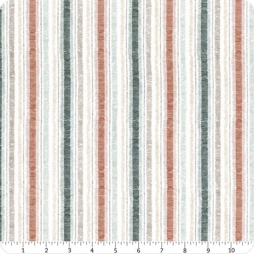 Wilmington Prints A Country Weekend Multi Stripes 137