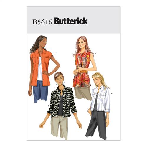 Butterick Pattern 5616 Misses' Jacket | The Ribbon Rose