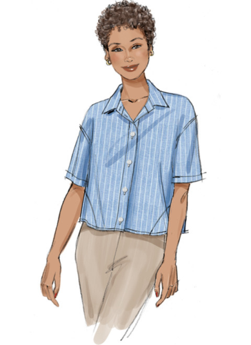 Butterick Sewing Pattern Misses' Shirts B7011