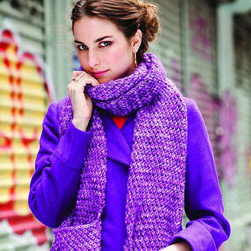 Malabrigo Baxter Scarf- Knitting Kit / Pattern | The Ribbon Rose