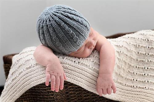 Lisa F Baby Cakes BC08 Ripple Blanket - Knitting Pattern / Kit