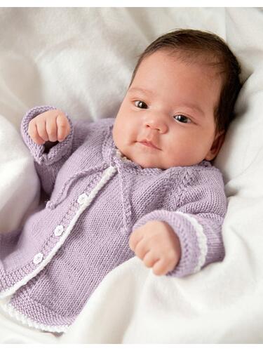 Lana Grossa Pattern / Kit - Cool Wool Baby - Infants Jacket (0091)