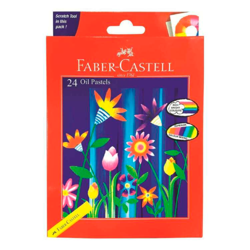 Faber-Castell Creative Studio Oil Pastels - Set of 24