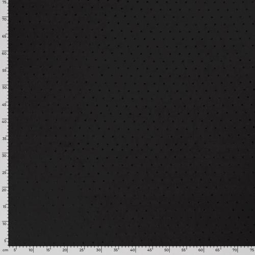 Nooteboom Woven Cotton Dobby (Poplin) 130gsm #19280 - Colour 69 - Black