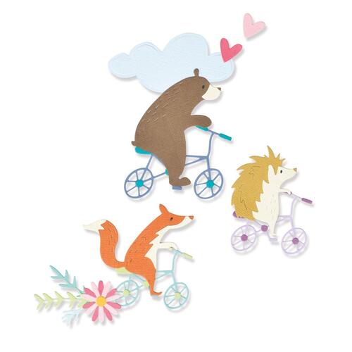 Sizzix  Thinlits Dies Joy Riders 11pk