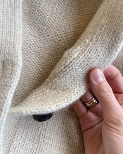 Petite Knit Champagne Cardigan - Knitting Pattern / Kit