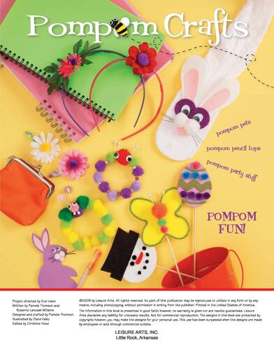 Leisure Arts Pompom Crafts