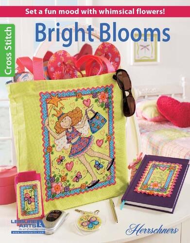 Leisure Arts Bright Blooms