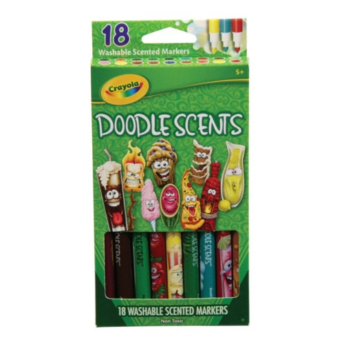Crayola Doodle Scents Markers 18Pk The Ribbon Rose