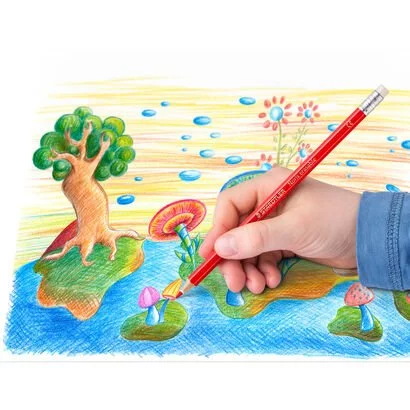 Staedtler Noris erasable coloured pencils - Assorted 24's