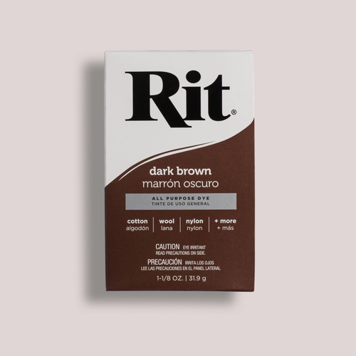 Rit All Purpose Liquid Dye 8 oz Dark Brown, 6 Pack, Adult Unisex