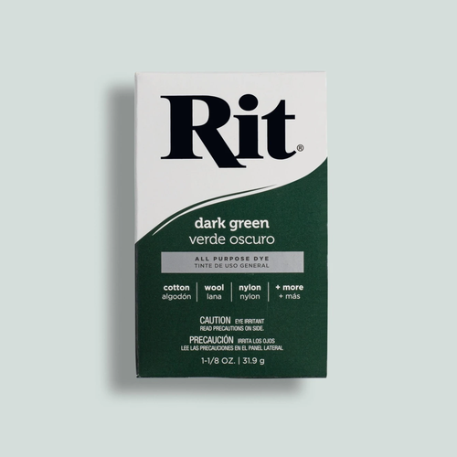 Multipack of 3 - Rit Dye Liquid 8oz-Dark Green