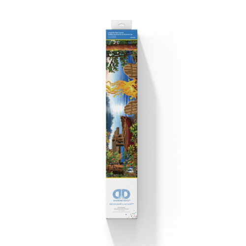 Diamond Dotz Lakeside Red Canoe 51 x 66cm