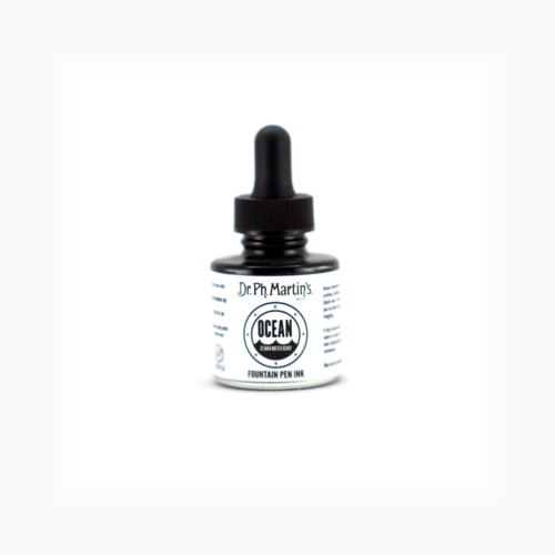 Dr. Ph. Martin's Ocean Fountain Pen Ink, Bottles - 1.0 oz
