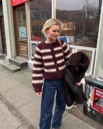 Petite Knit Key Cardigan - Knitting Pattern / Kit