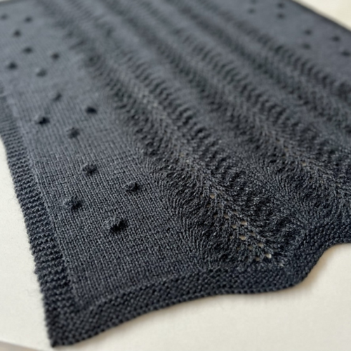 The Kiwi Stitch & Knit Co Aroha Baby Blanket Pattern/Kit - 8ply