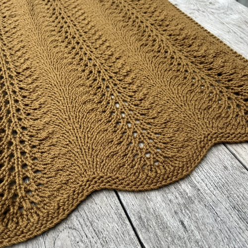 The Kiwi Stitch & Knit Co Aroha Baby Blanket Pattern/Kit - 8ply
