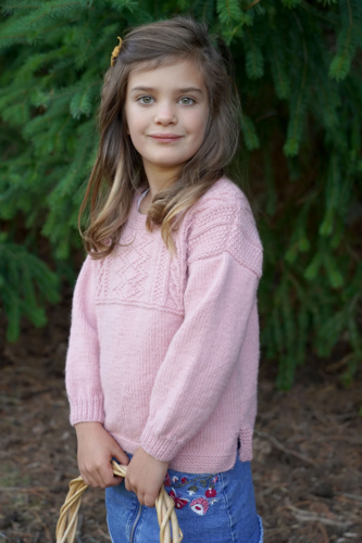 Lisa F LF52 - Hallie Sweater - Knitting Pattern