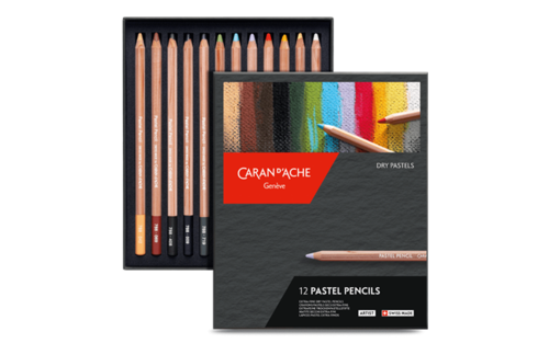 Caran d'Ache Pastel Pencils Set of 12