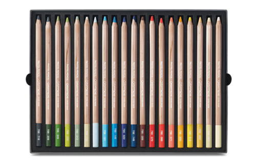 Caran d'Ache Pastel Pencils Set of 40