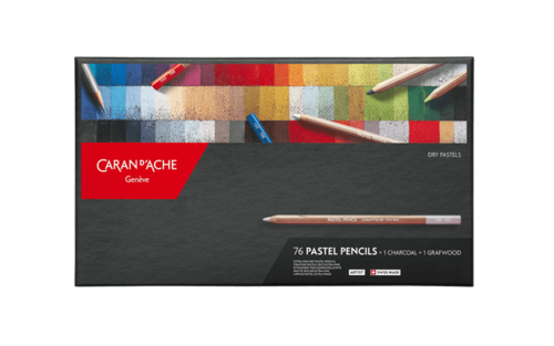 Caran d'Ache Pastel Pencils Set of 76