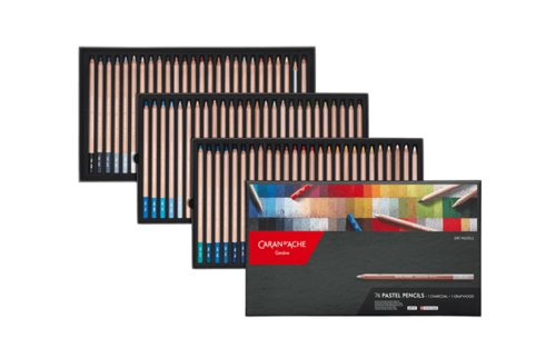 Caran d'Ache Pastel Pencils Set of 76
