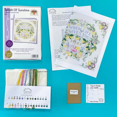 Bothy Threads Embroidery Kit - Splash Of Sunshine