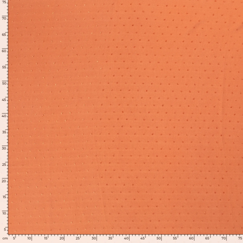 Nooteboom Woven Cotton Dobby (Poplin) 130gsm #19280 - Colour 36 - Orange