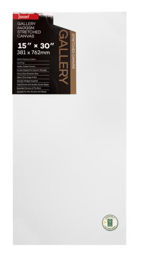 Jasart Gallery Canvas 440gsm - Thick Edge 1.5"