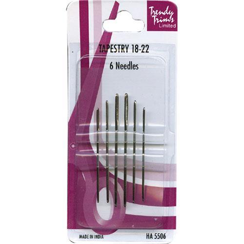 Anchor Tapestry Hand Needles 6/Pkg-Size 22