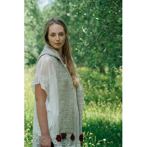 Lisa F Honey Cakes - HC10 Hazel Hooded Scarf - Knitting Pattern / Kit