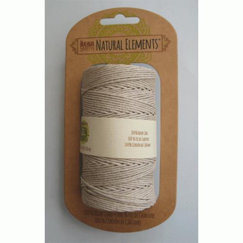 The Beadsmith Hemp Cord Natural 36lb The Ribbon Rose