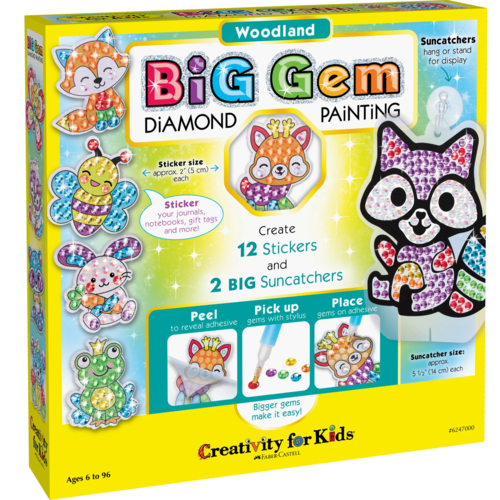 CFK Big Gem Diamond Painting - Woodland