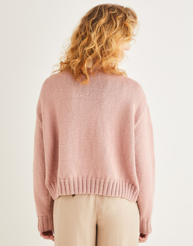 Sirdar 10169 Funnel Neck Rib Detail - Knitting Pattern