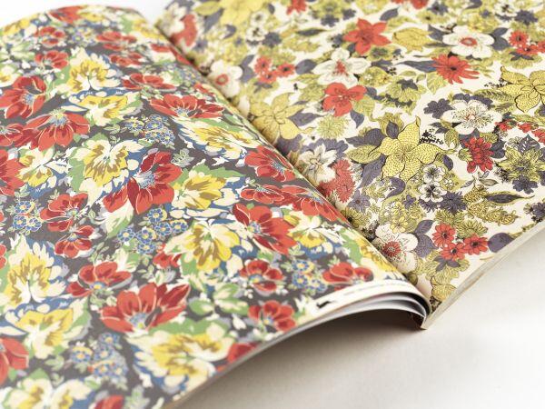 The Pepin Press Gift and Creative Papers Book-1950's Flowers