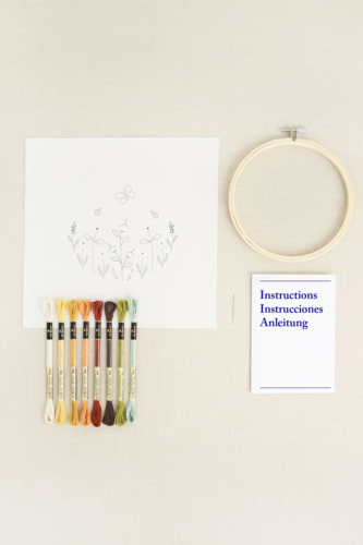 DMC Butterfly Garden by Aurora Menendez Intermediate Embroidery Kit